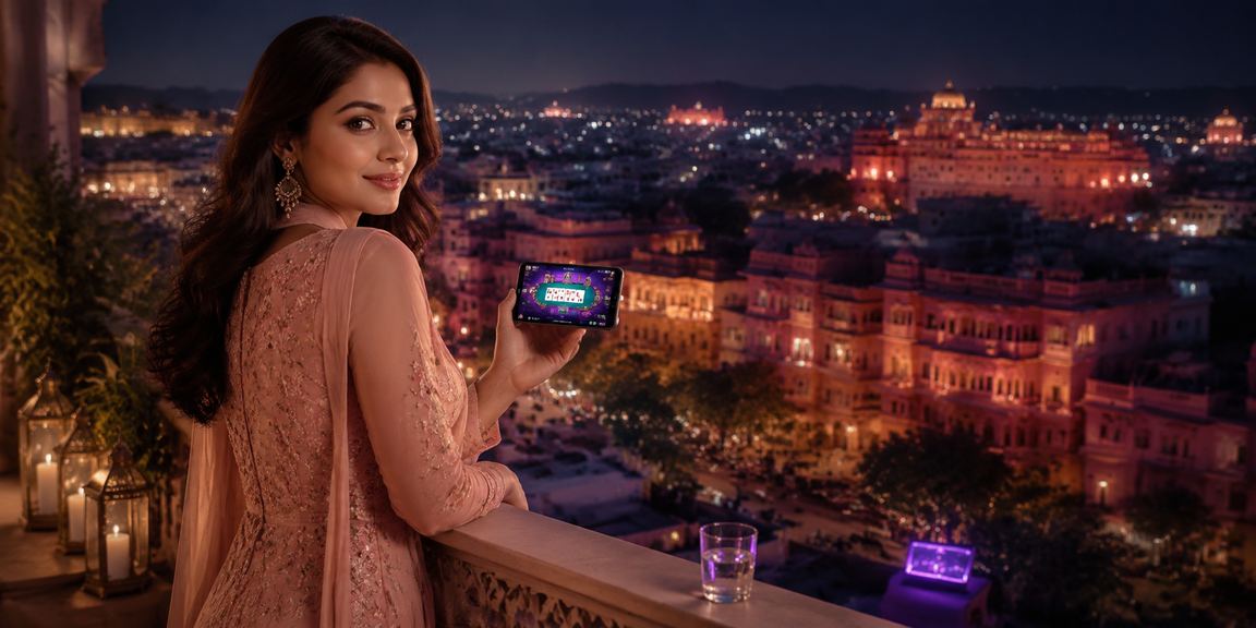 Mobile user managing payments during gameplay in Jaipur