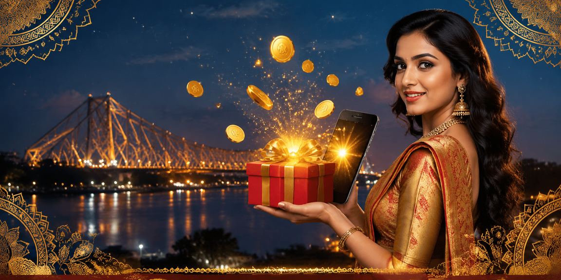 Indian mobile casino user playing from Kolkata